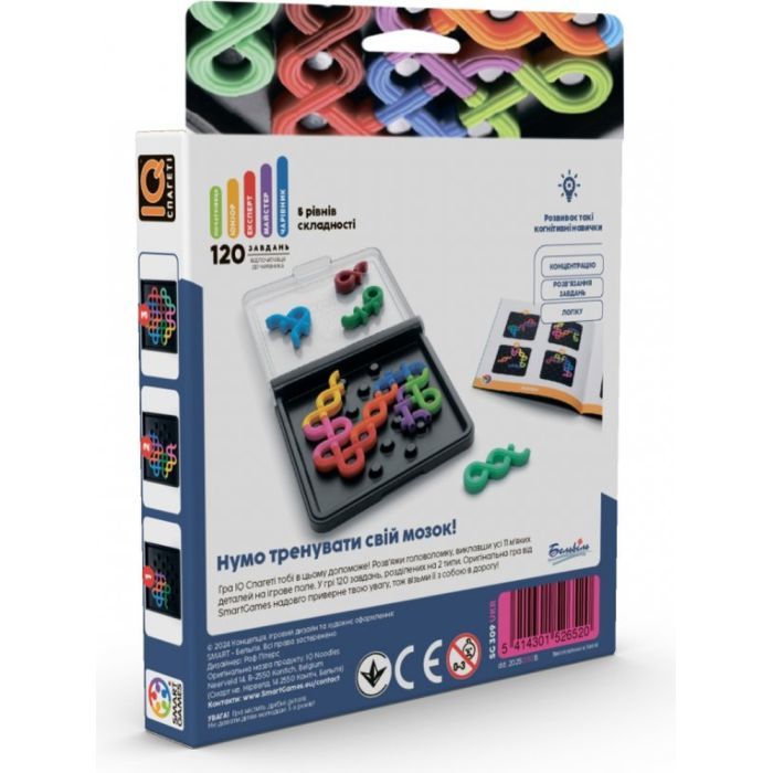 Настольная игра Smart Games IQ Спагетти (SG 309 UKR) изображение 4