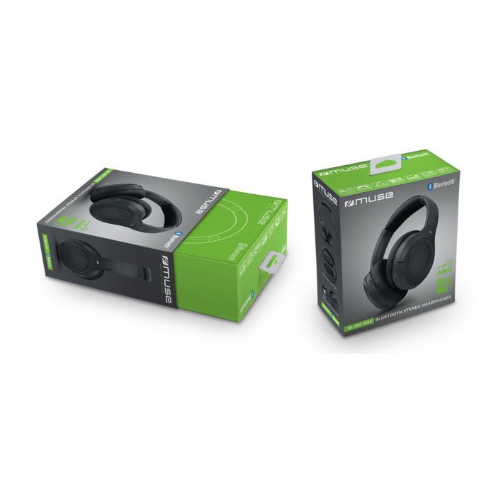Навушники Muse M-295 ANC Wireless Black (M-295 ANC) зображення 9