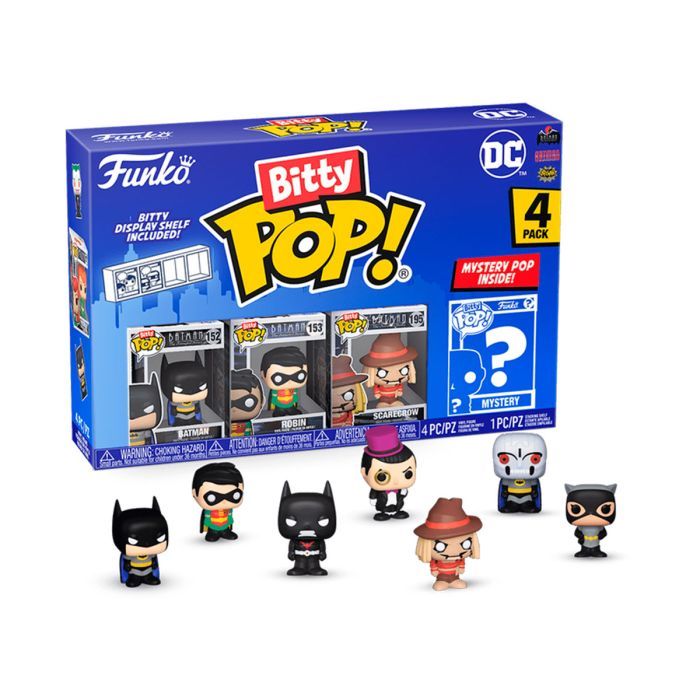 Фігурка Funko Pop набір Bitty Pop DC Comics (76339)