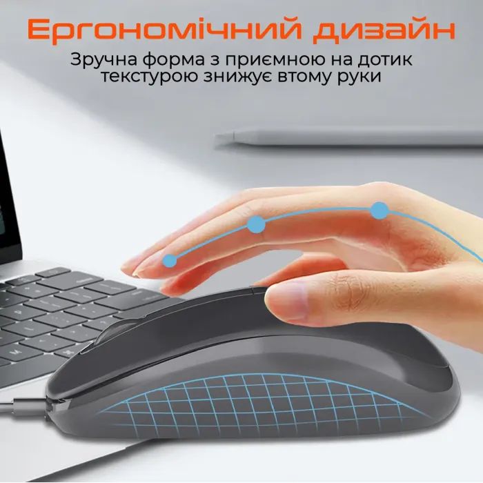Мишка Meetion M100 USB Black (MT-M100-A) зображення 5