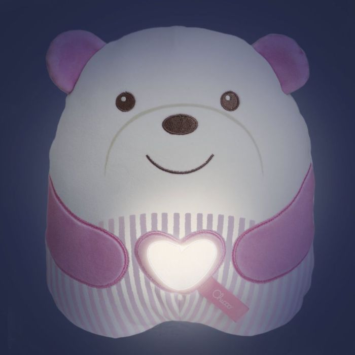 Мягкая игрушка Chicco мягкая музыкальная Успокаивающий медвежонок розовый (12266.10) изображение 5