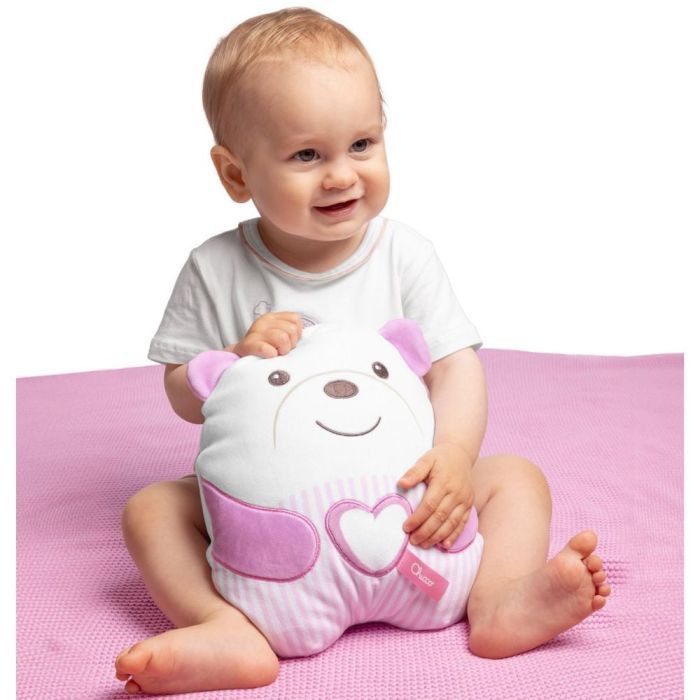 Мягкая игрушка Chicco мягкая музыкальная Успокаивающий медвежонок розовый (12266.10) изображение 6