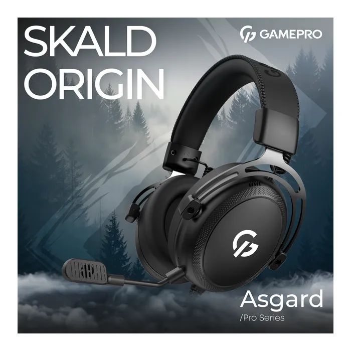 Наушники GamePro Asgard Skald Origin Black/Red (HS850BR) изображение 6