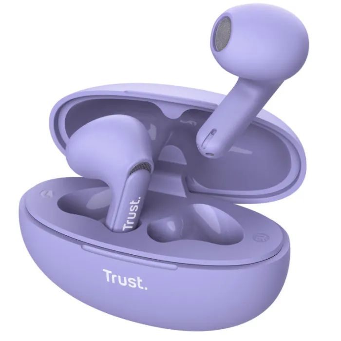 Наушники Trust Yavi Earphones Wireless Purple (25299) изображение 2