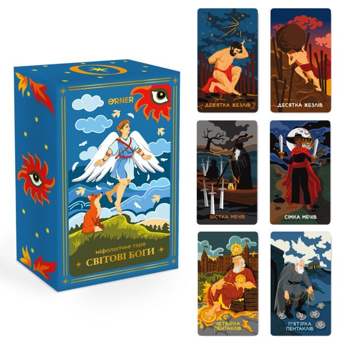Карты Таро Orner Таро Мифологическое Таро: Боги мира (orner-3279) изображение 2