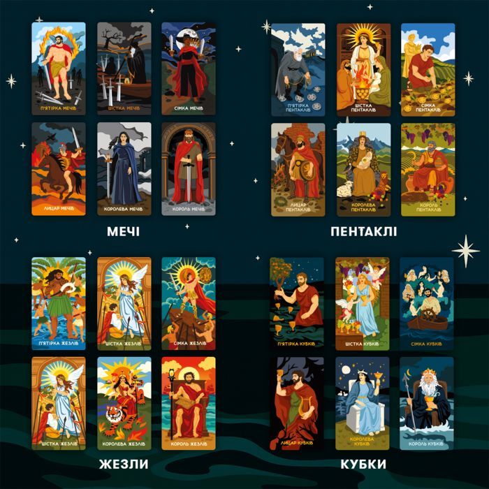 Карты Таро Orner Таро Мифологическое Таро: Боги мира (orner-3279) изображение 5