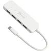 Концентратор J5create USB-C to 4xUSB-A 3.2 10Gbps white (JCH341EW-N)