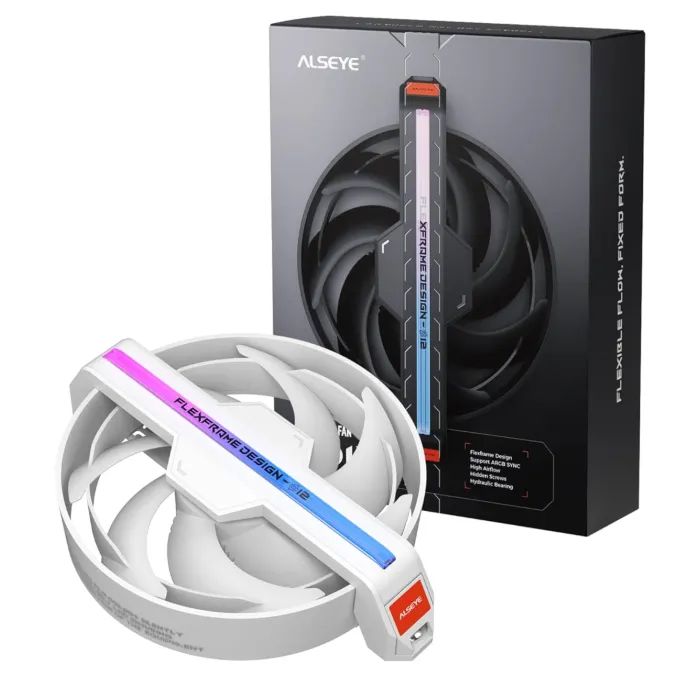 Кулер для корпуса Alseye DM12-W (AS.04.10.0002) изображение 2
