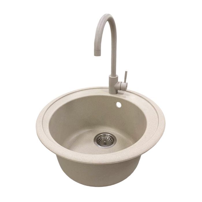 Мийка кухонна Adamant Sun Avena + змішувач (4824296910106) зображення 3