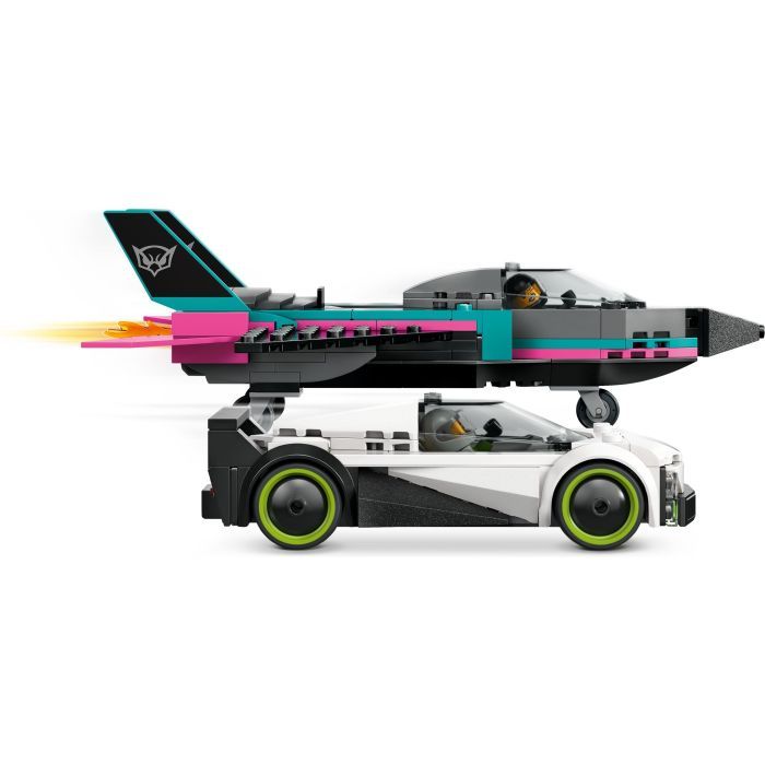 Конструктор LEGO City Реактивный самолет против автомобиля (60489) изображение 3
