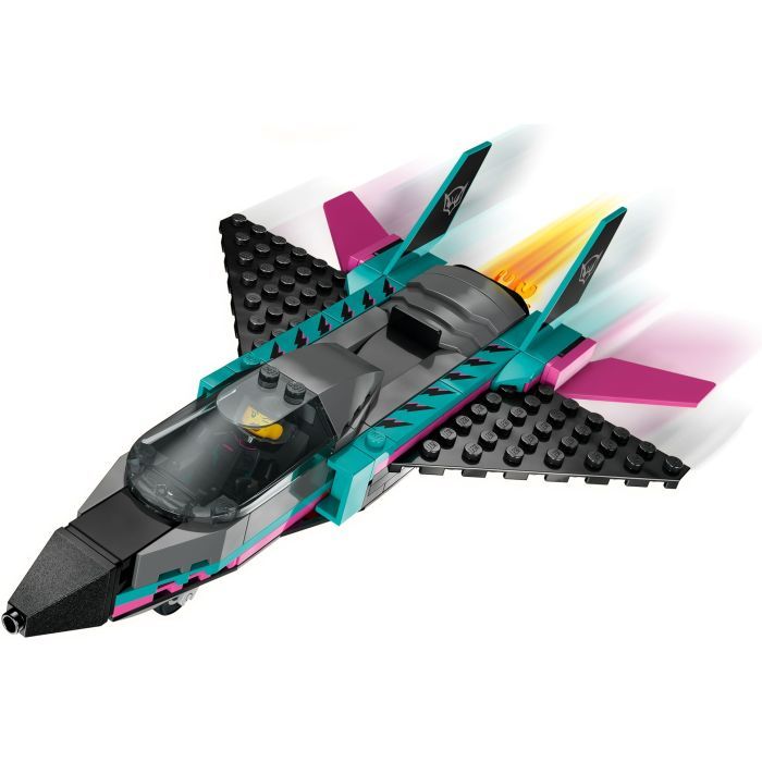 Конструктор LEGO City Реактивный самолет против автомобиля (60489) изображение 6