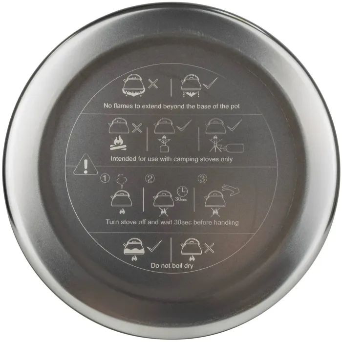 Чайник туристичний Tribe Collapsible Kettle 1,5 л силіконовий olive (T-FF-0026-olive) зображення 4