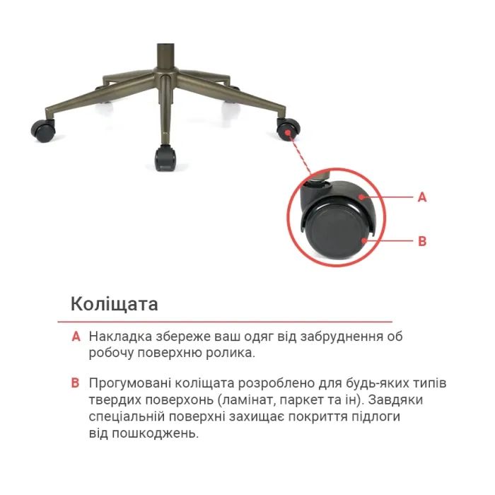 Офисное кресло Аклас Булат R-SR (DV-97 Dark gray) (00172367) изображение 9