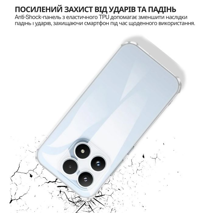 Чохол до мобільного телефона BeCover Anti-Shock Xiaomi 17 Clear (714955) зображення 5