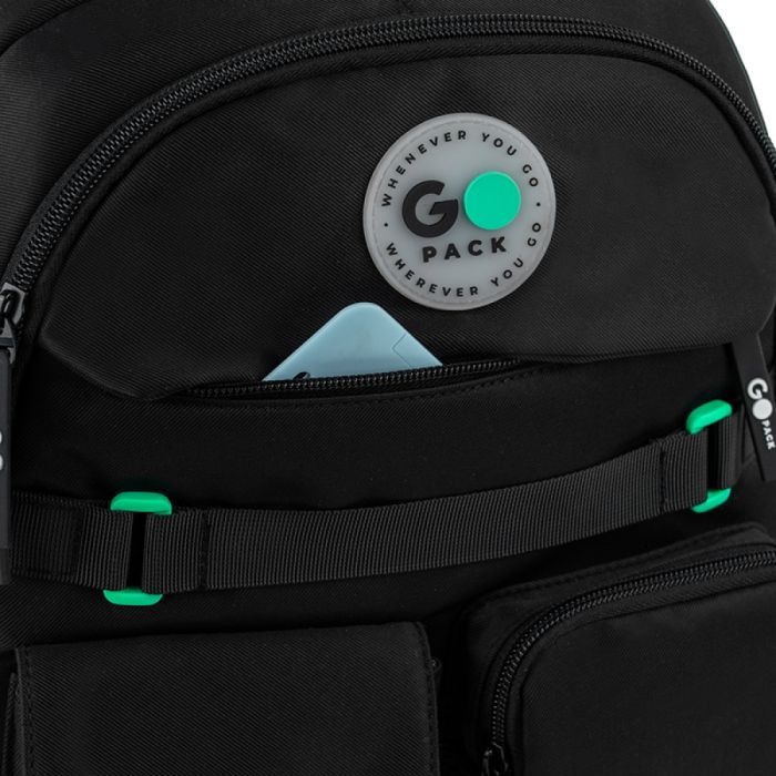 Рюкзак школьный GoPack Education 183 світло-сірий (GO26-183M-2) изображение 9