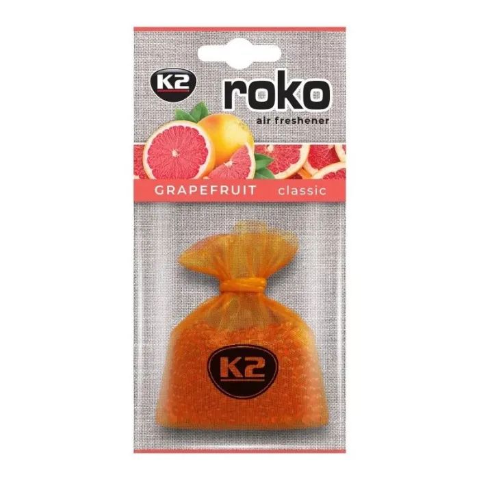 Ароматизатор для автомобиля K2 ROKO Grejpfrut 20г (V824)
