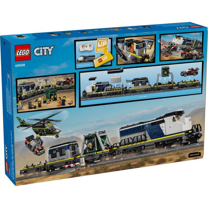 Конструктор LEGO City Ограбление полицейского поезда (60508) изображение 10