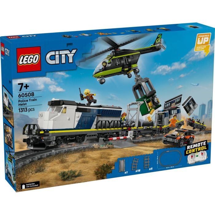 Конструктор LEGO City Ограбление полицейского поезда (60508)