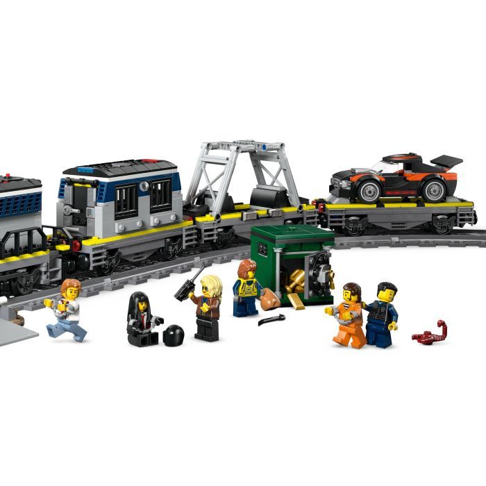 Конструктор LEGO City Ограбление полицейского поезда (60508) изображение 6