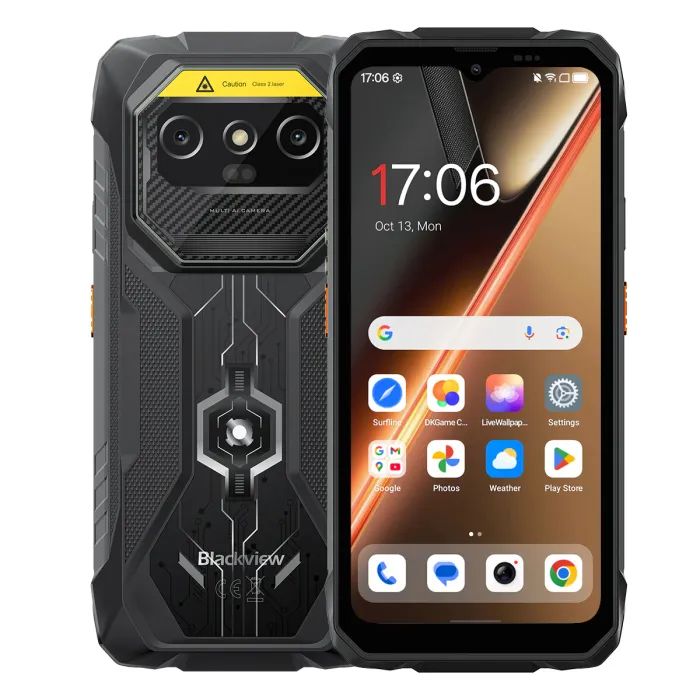 Мобильный телефон Blackview ROCK 8/256GB Black (6931548325048)