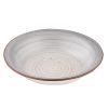 Тарілка Ardesto Salerno, 680мл, 21см, кераміка, сірий/світло-сірий (AR1221SG)