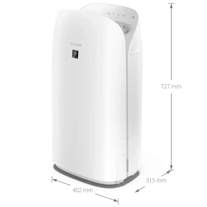 Очисник повітря Sharp KCP100EW (UA-KCP100E-W) зображення 10
