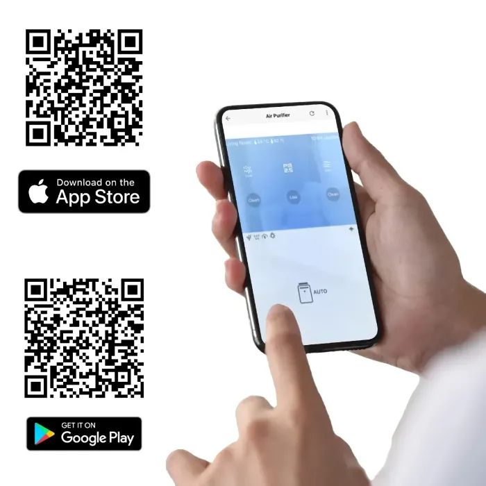 Очисник повітря Sharp KCP100EW (UA-KCP100E-W) зображення 11