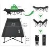 Розкладачка Naturehike CNK2300WS010, поліестер Oxford, чорна (6976507665209) зображення 2