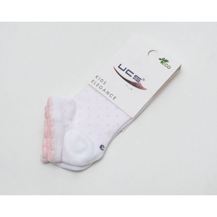 Носки детские UCS Socks в точечку (M0C0201-0072-3G-peach) изображение 2