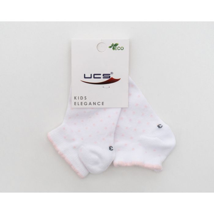 Носки детские UCS Socks в точечку (M0C0201-0072-3G-peach) изображение 3