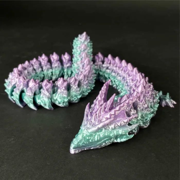 Пластик для 3D-принтера AzureFilm PLA SILK 1,75mm 1kg Rainbow Aurora (FL171-6145) зображення 5