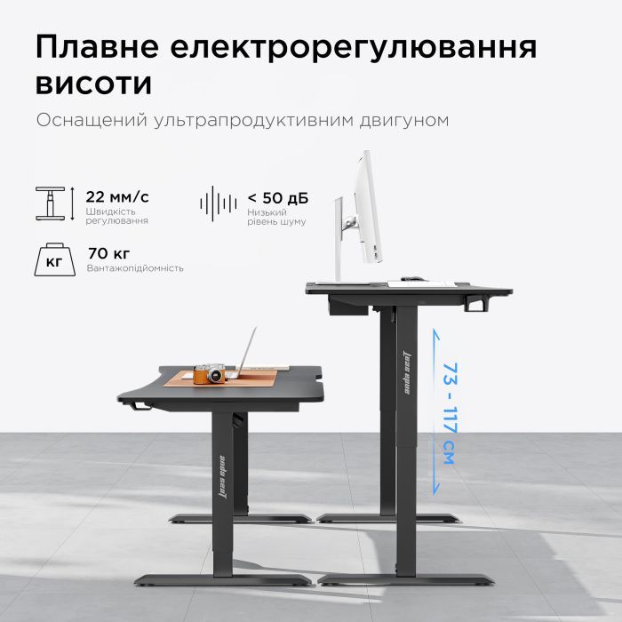 Комп'ютерний стіл Anda Seat Xtreme White (AD-D-DD1-1400-07-W) зображення 10