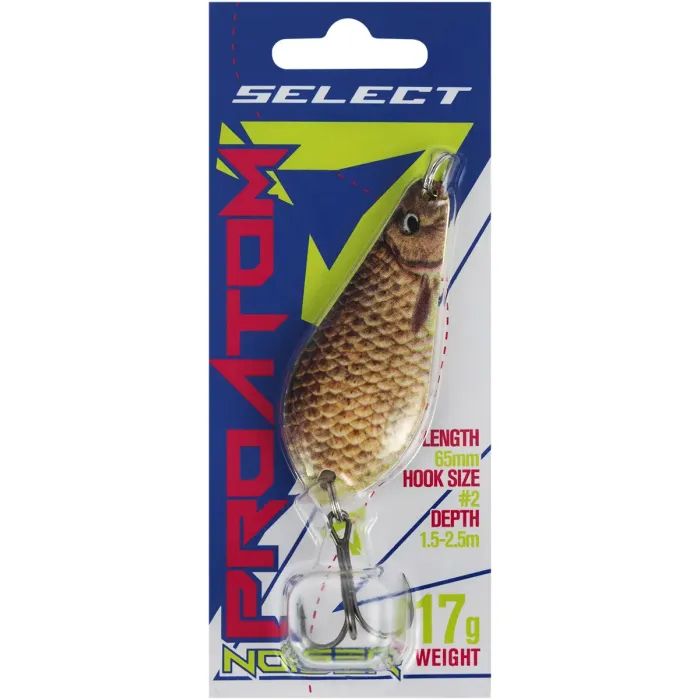 Блесна Select ProAtom Noiser 17.0g 65mm S50 (1870.79.02) изображение 2