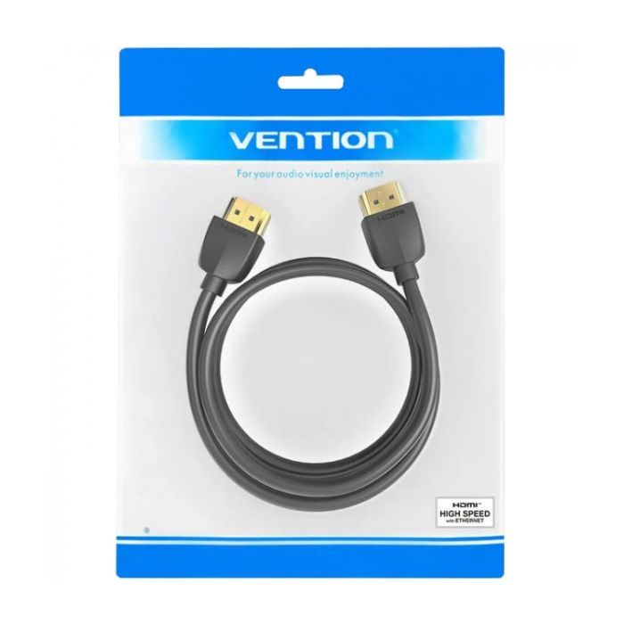 Кабель мультимедійний HDMI M to HDMI M 2.0m V2.0 4K60Hz PVC Vention (AAIBH) зображення 3