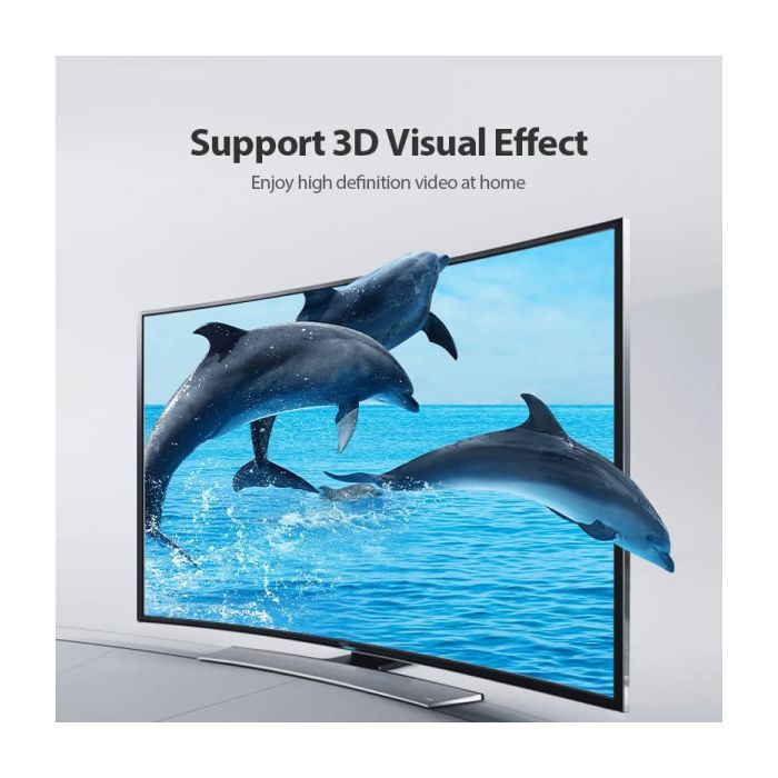 Кабель мультимедійний HDMI M to HDMI M 2.0m V2.0 4K60Hz PVC Vention (AAIBH) зображення 7