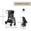 Коляска Chicco 2 в 1 Bellagio 2 Сіра (2900990903245) (87183.45.01) изображение 12