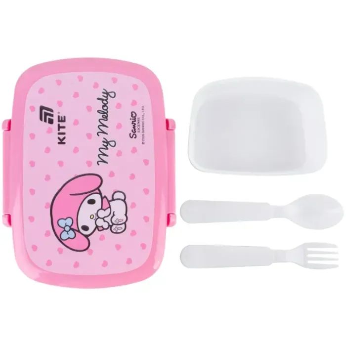 Ланч-бокс дитячий Kite My Melody з наповненням, 750 мл (HK26-163-3) зображення 4