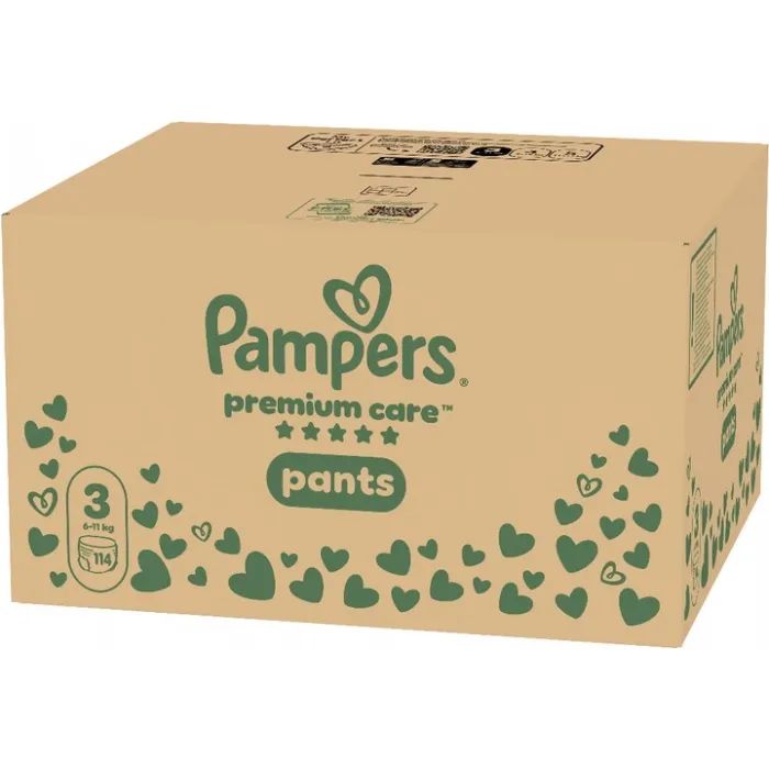 Подгузники Pampers Premium Care Pants Розмір 3 (6-11 кг) 114 шт (8006530320184) изображение 2