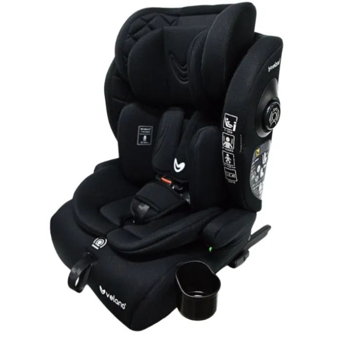 Автокресло Velano Flexo i-Size 76150 см, ISOFIX + Top Tether/ремінь, black (48413) изображение 2