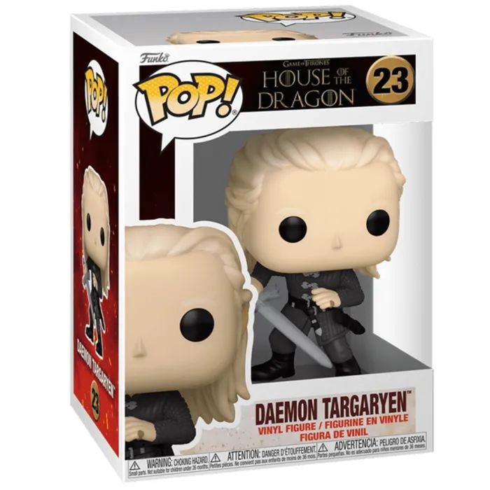 Фигурка Funko Pop серии Дом Дракона S4 - Дэймон Таргариен с мечом (83464) изображение 2