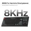 Клавіатура Keychron V3 Ultra Keychron Red Switch RGB UA Black (V3U-D1-UA) зображення 10