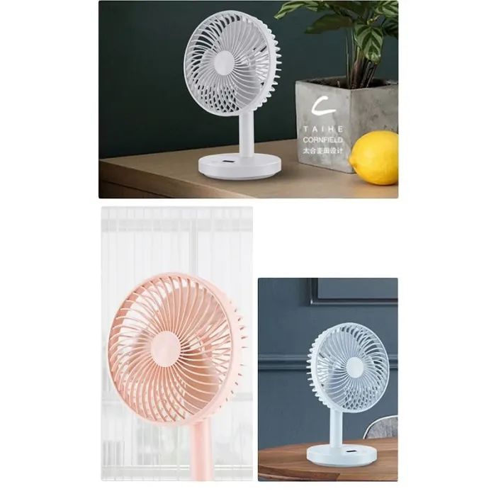 Вентилятор Jisulife Desktop small fan 01 Pink зображення 7