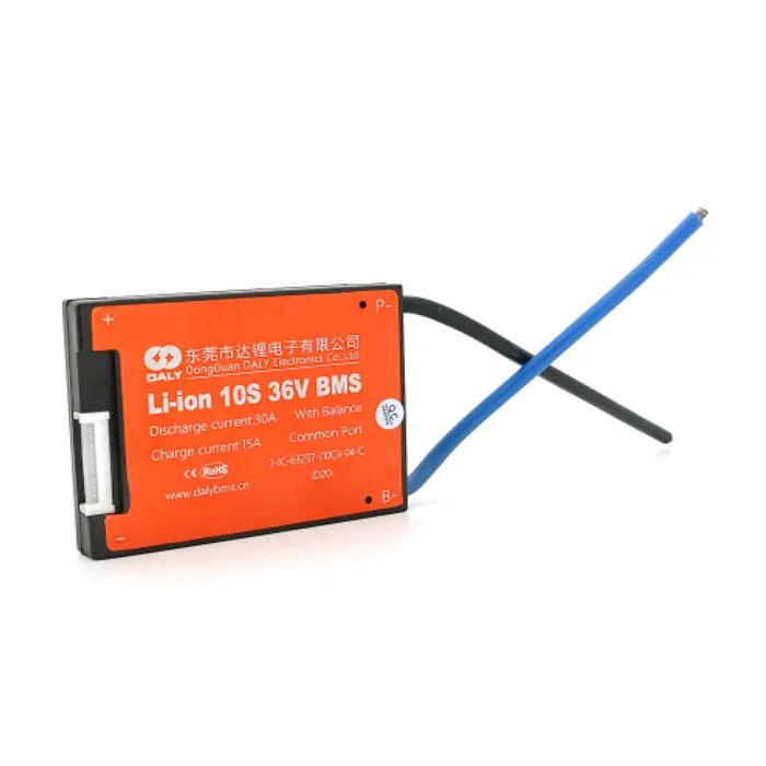 BMS контроллер DaLy Li-ion 36V 10S 15/30A (DL10S-30A)