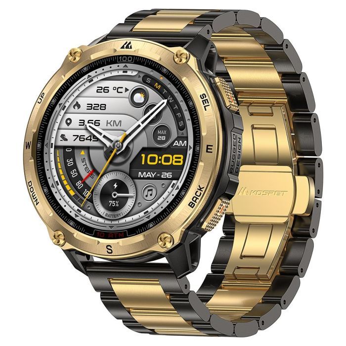 Смарт-годинник KOSPET TANK T4SE GOLD (6978602500621) зображення 34