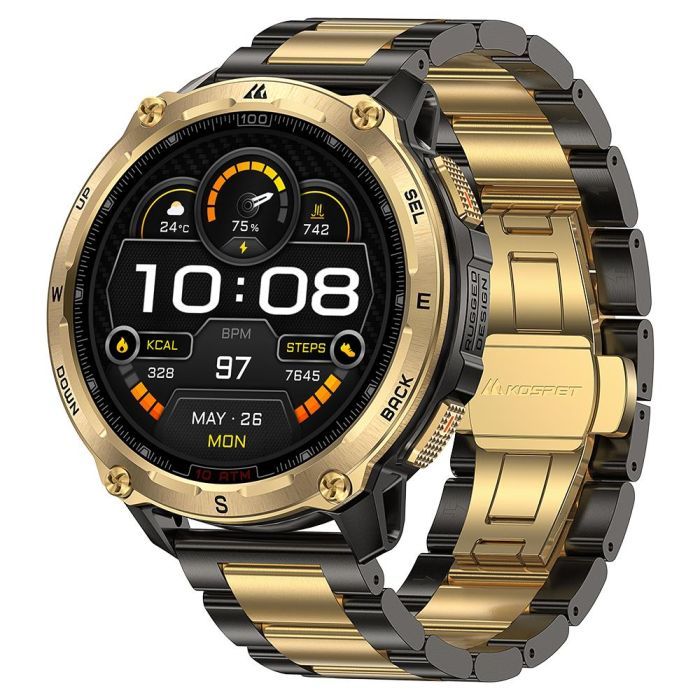 Смарт-годинник KOSPET TANK T4SE GOLD (6978602500621) зображення 36