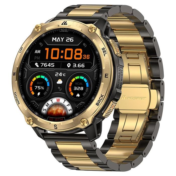Смарт-годинник KOSPET TANK T4SE GOLD (6978602500621) зображення 41