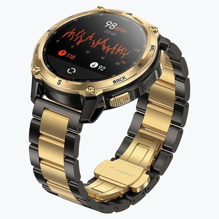 Смарт-годинник KOSPET TANK T4SE GOLD (6978602500621) зображення 4