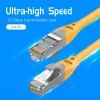 Патч-корд 1м, S/FTP cat 6A RJ-45 yellow Vention (IBHYF) изображение 2