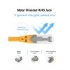 Патч-корд 1м, S/FTP cat 6A RJ-45 yellow Vention (IBHYF) изображение 9