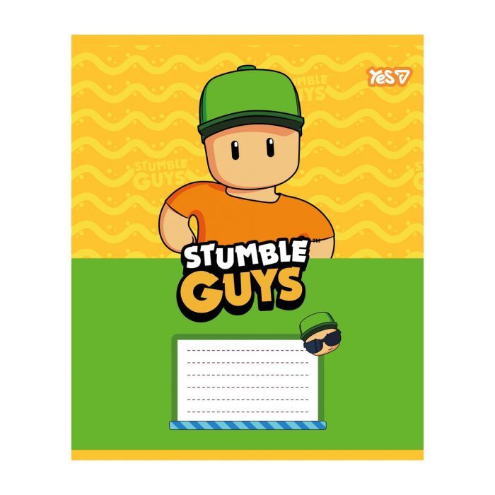 Зошит Yes Stumble Guys А5 12 аркушів лінія (768729) зображення 3